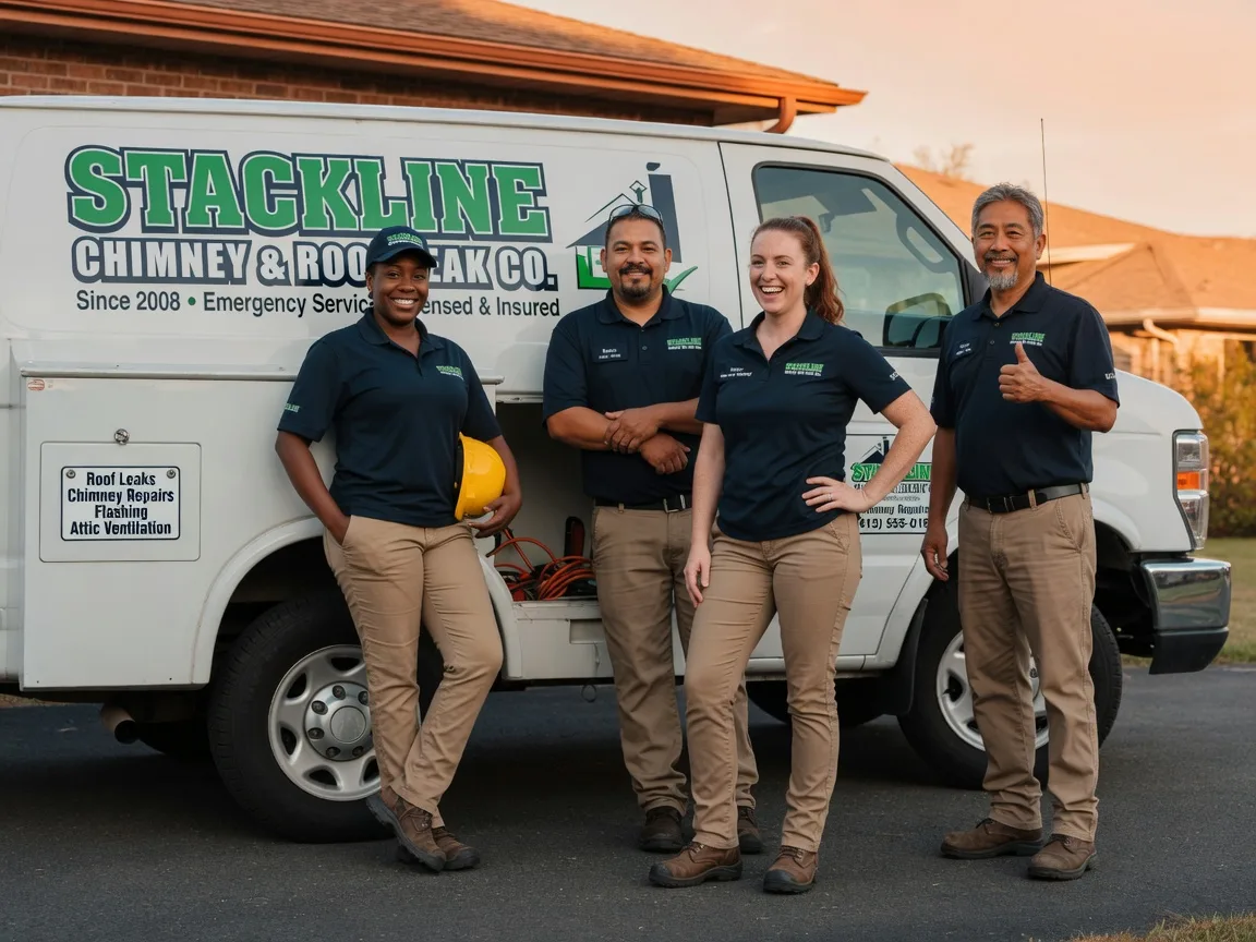 Chimney flashing repair company in Hartford, IL
